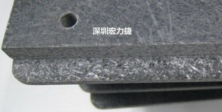 可加工性的合成石，可以用CNC洗出想要的形狀與機(jī)構(gòu)，可以媲美鋁合金